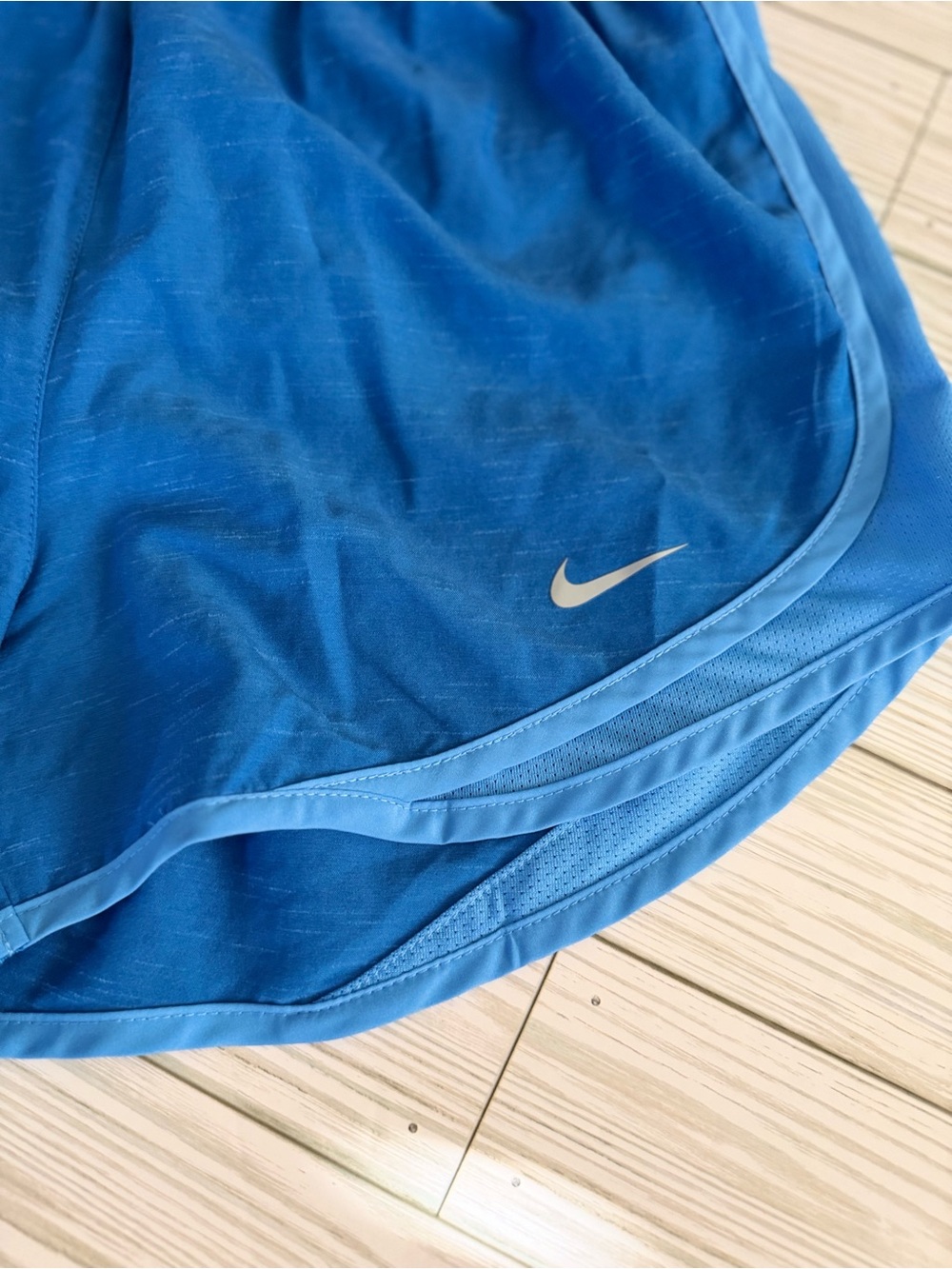 Nike | Women’s Dri-Ft Blue Running Workout Shorts - Size Small - Picture 3 of 5